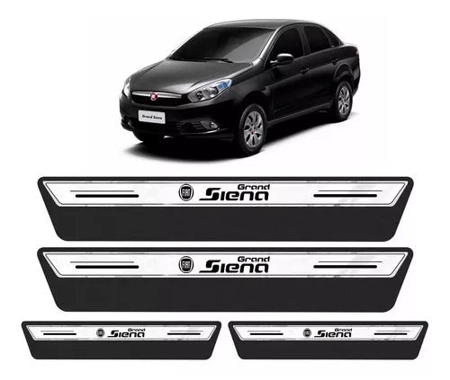 Cubre Zócalo Resinado Platinum Fiat Grand Siena