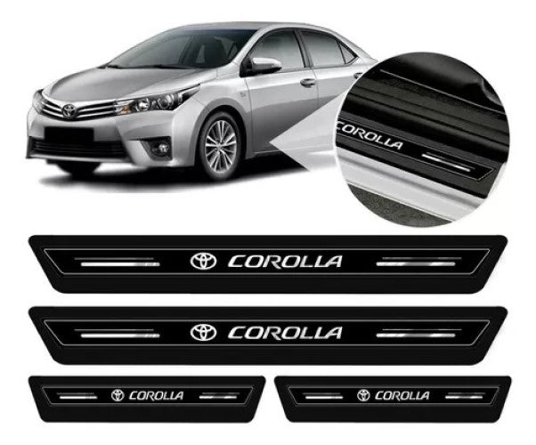Cubre Zócalo Resinado Platinum Toyota Corolla