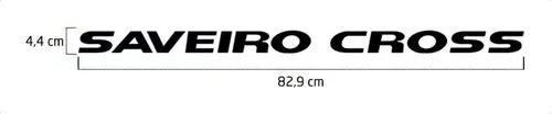 Adhesivo Tapa Trasera Saveiro Cross G6 G7 G8