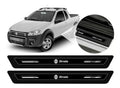 Cubre Zócalo Resinado Platinum Fiat Strada 2 Puertas