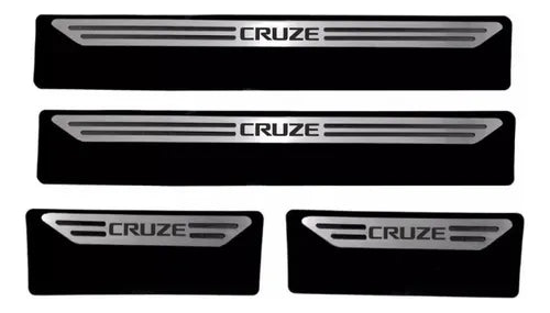 Cubre Zócalo Acero Inoxidable Chevrolet Cruze 4 Puertas