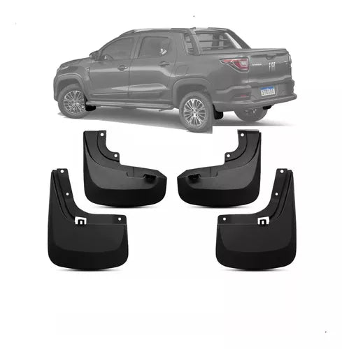 Kit 4 Barreros Fiat Strada 2021 En Delante