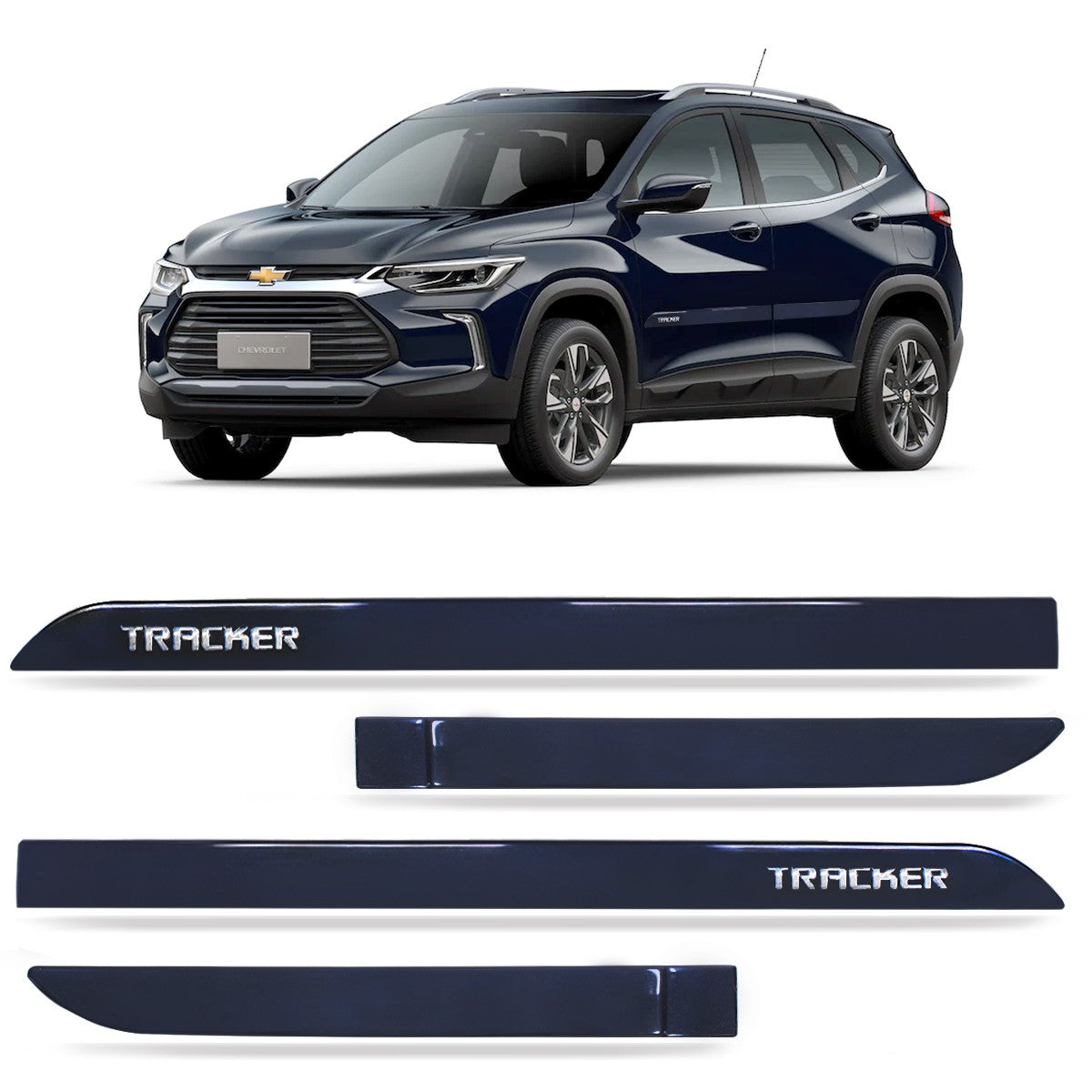 Bagueta Friso Lateral Nueva Chevrolet Tracker 2020/2024