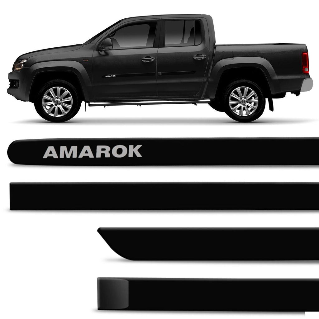 Bagueta Lateral Amarok 2010/2025 Modelo Curvo
