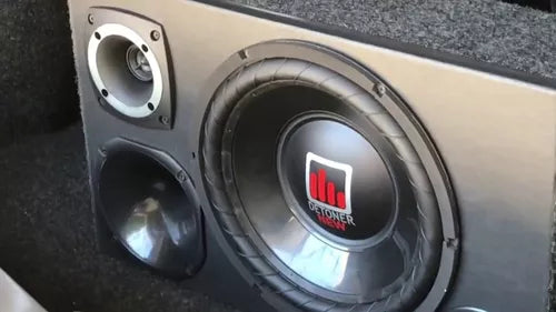 Caja Trio Detoner + 1 Driver + 1 Tweeter Sin Modulo
