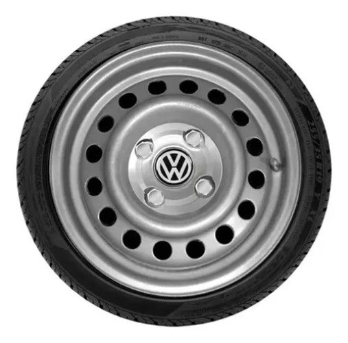 Centro de Llanta de Fierro Volkswagen 4x100 Agarre Con Tuerca